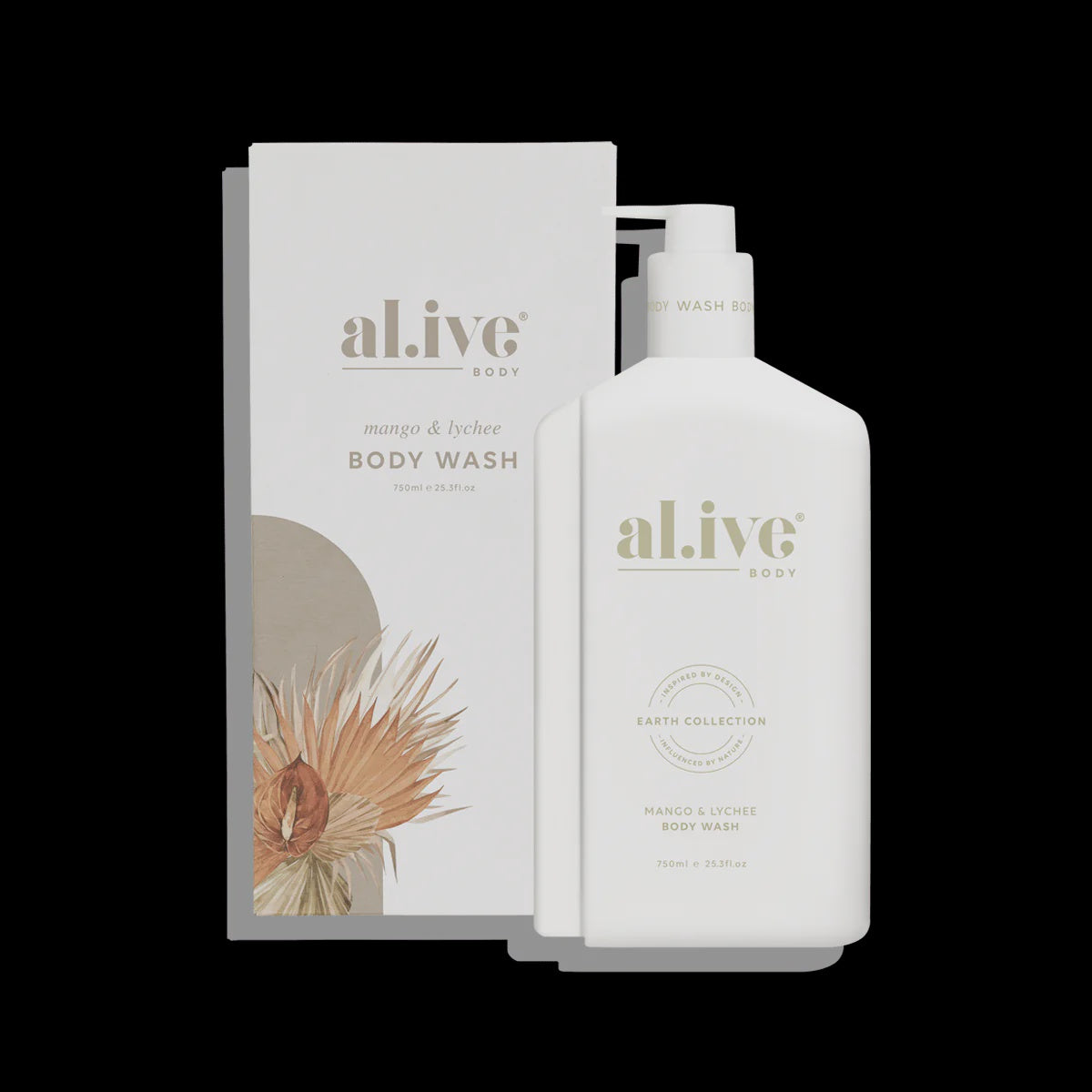 Alive Mango & Lychee Body Wash 750ml