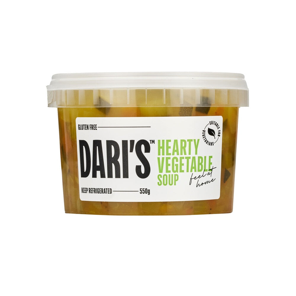 Dari's Hearty Vegetable Soup 550g