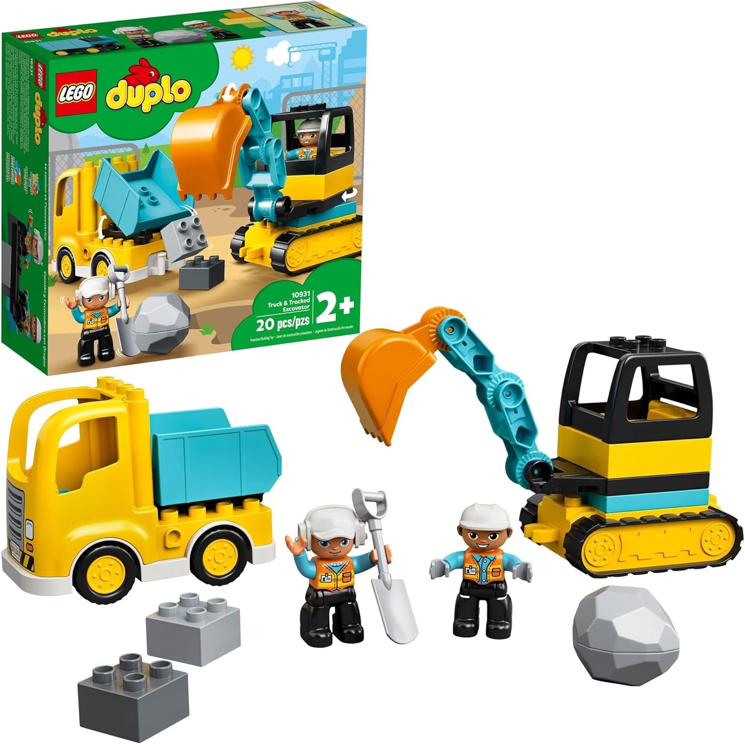 LEGO DUPLO Construction Truck & Excavator 10931