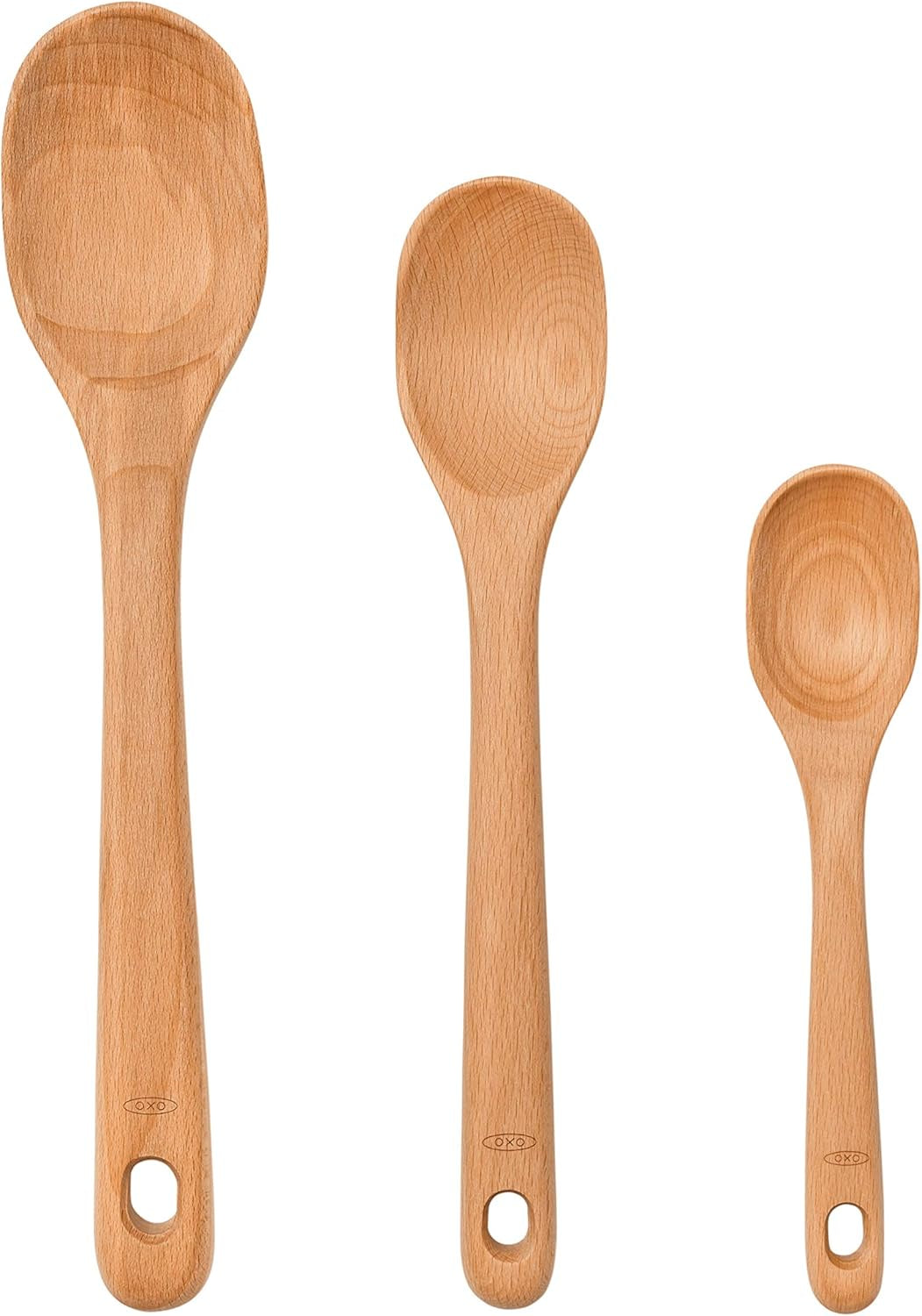 OXO 3pc Wooden Spoon Set