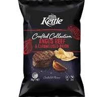 Kettle Crafted Collection Angus Beef & Caramelised Onion Chips 150g