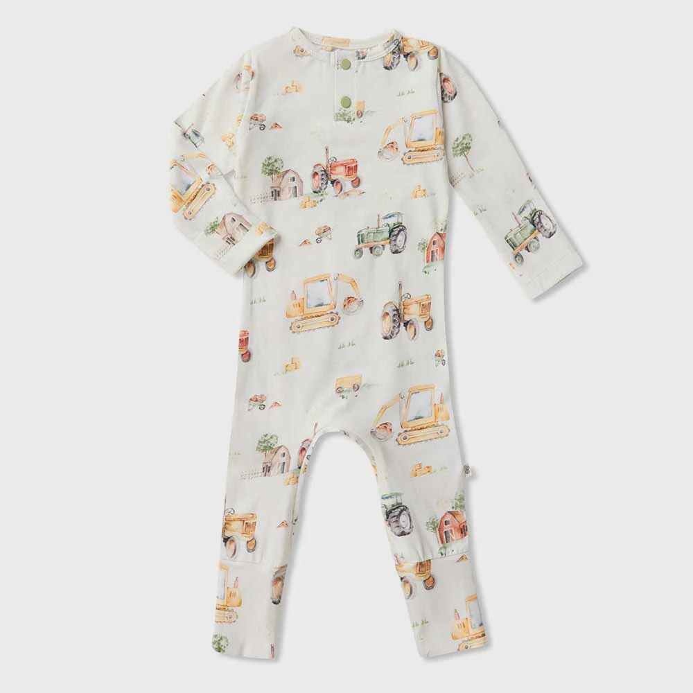 Snuggle Hunny Diggers Growsuit 0-3M (000)