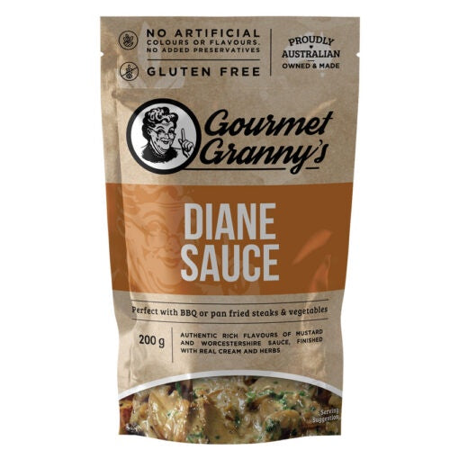 Gourmet Granny Liquid Diane Sauce GF 200g