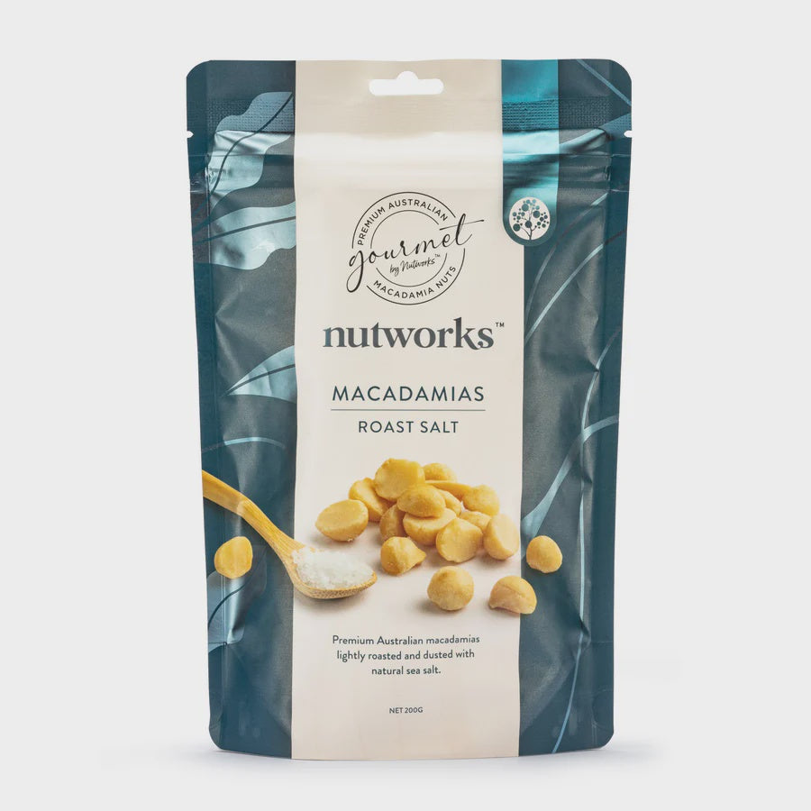 Nutworks Macadamias Roast Salt 200g