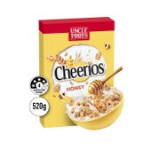 Uncle Tobys Cheerios Honey 520g