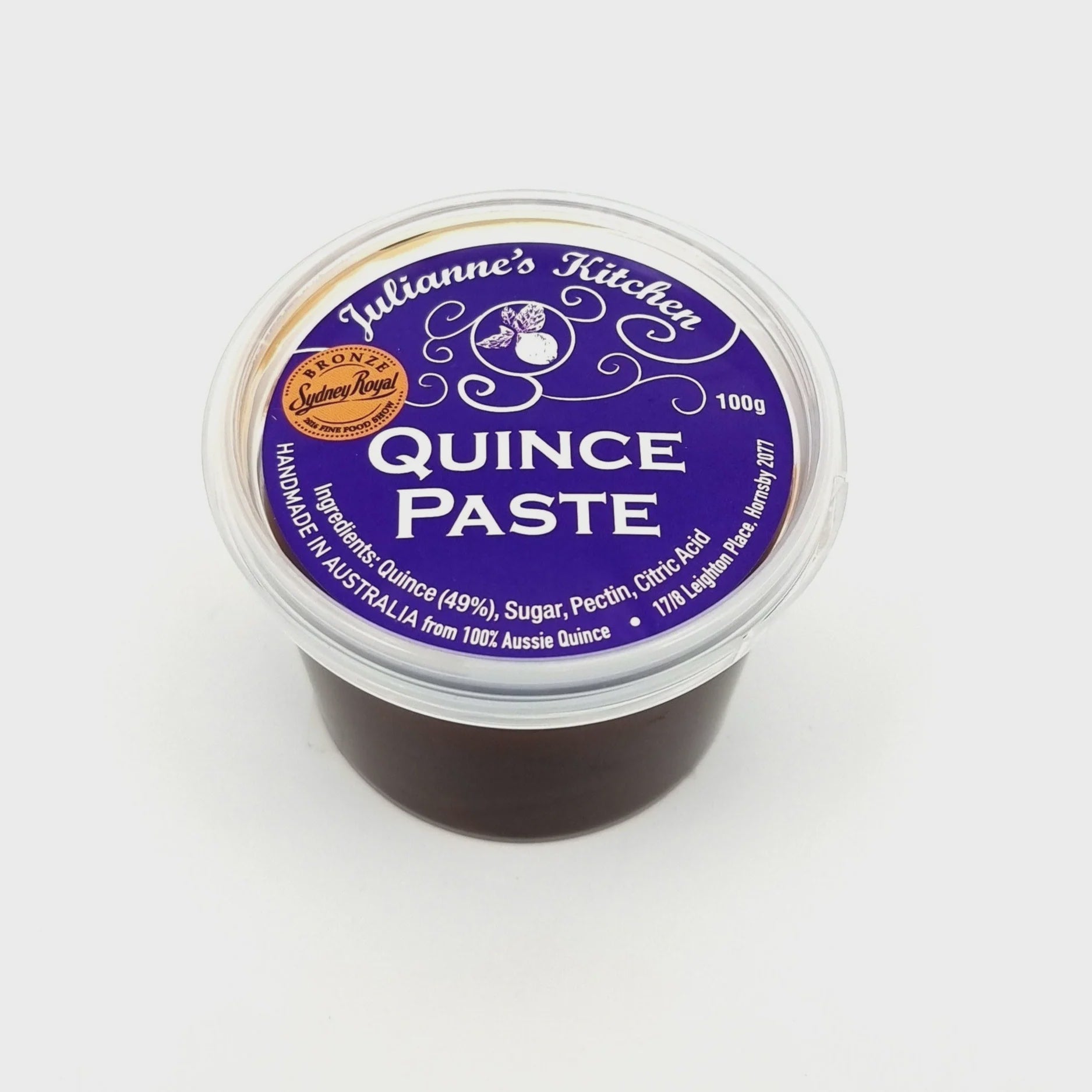 Julianne's Kitchen Quince Paste 100g