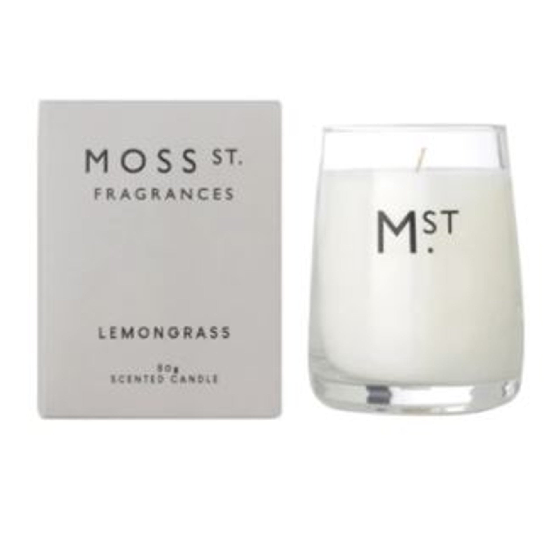 Moss St Candle 80g Lemongrass