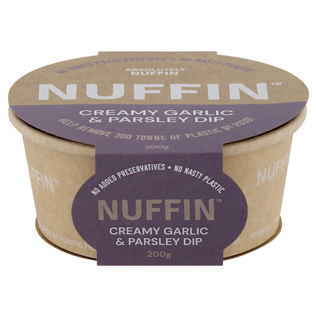 Nuffin Creamy Garlic & Parsley Dip 200g