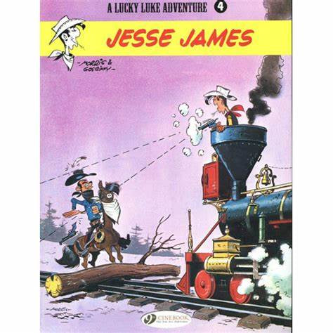 Lucky Luke 4 - Jesse James (Paperback)