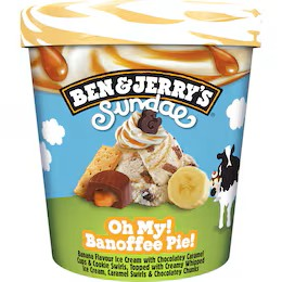 Ben & Jerry's Banoffee Pie Ice Cream 427ml