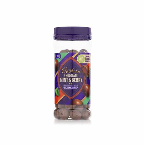 Cadbury Chocolate Mint & Berry Bites 300g