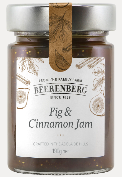 Beerenberg Fig & Cinnamon Jam 190g