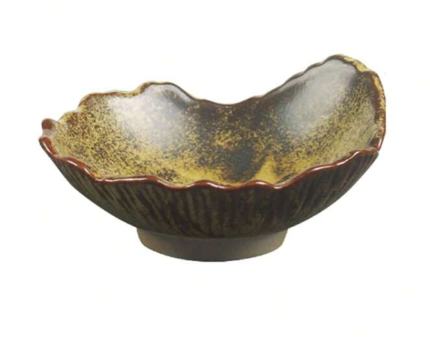 Red & Yellow Ceramic Bowl