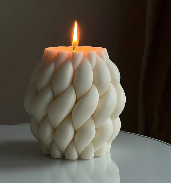 Geometric Aromatherapy Candle