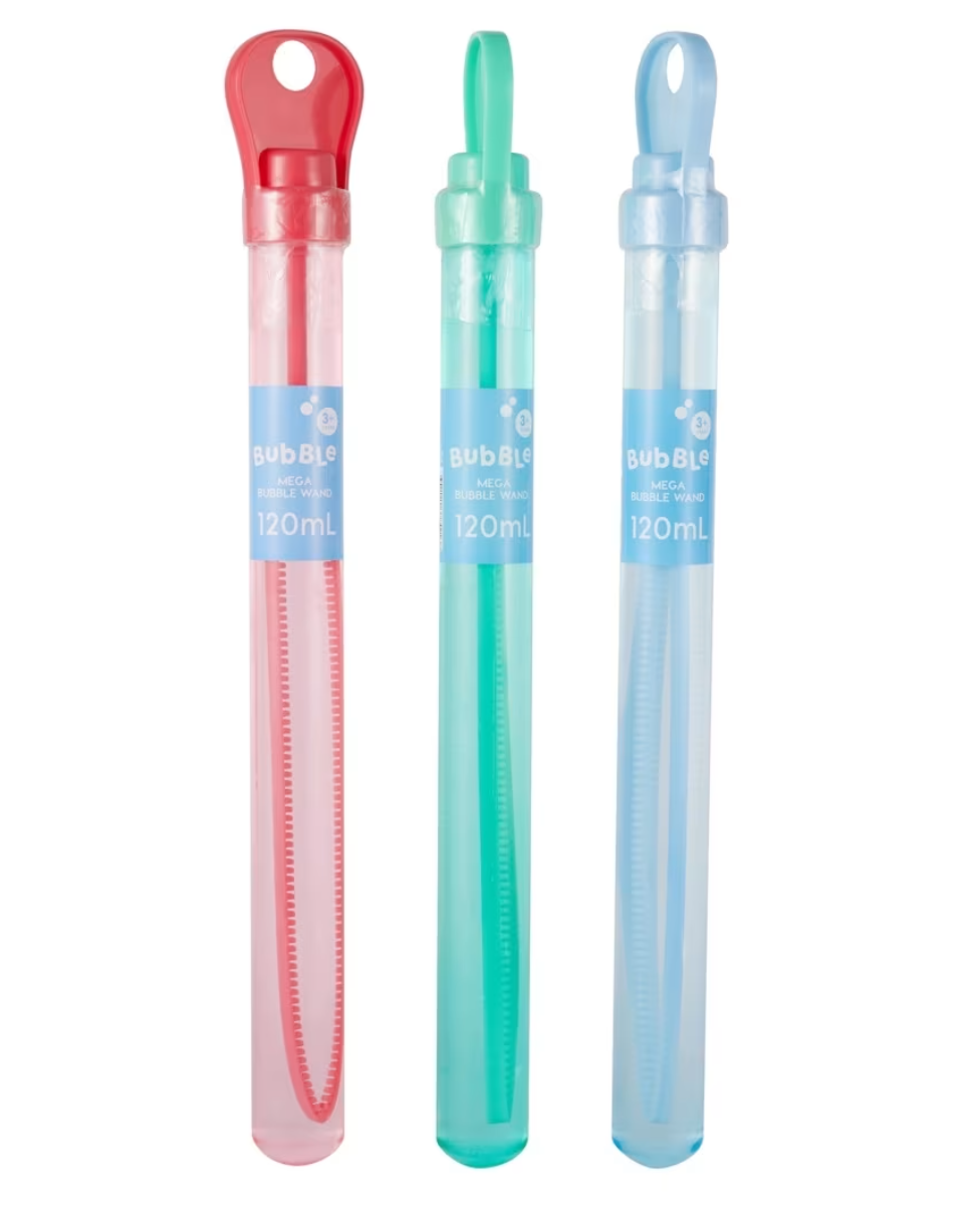 120ml Mega Bubble Wand (Asst. Colours)