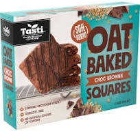 Tasti Oat Baked Squares Choc Brownie 5 Pack