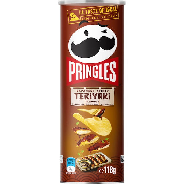 Pringles Chips Japanese Sticky Teriyaki 118g **