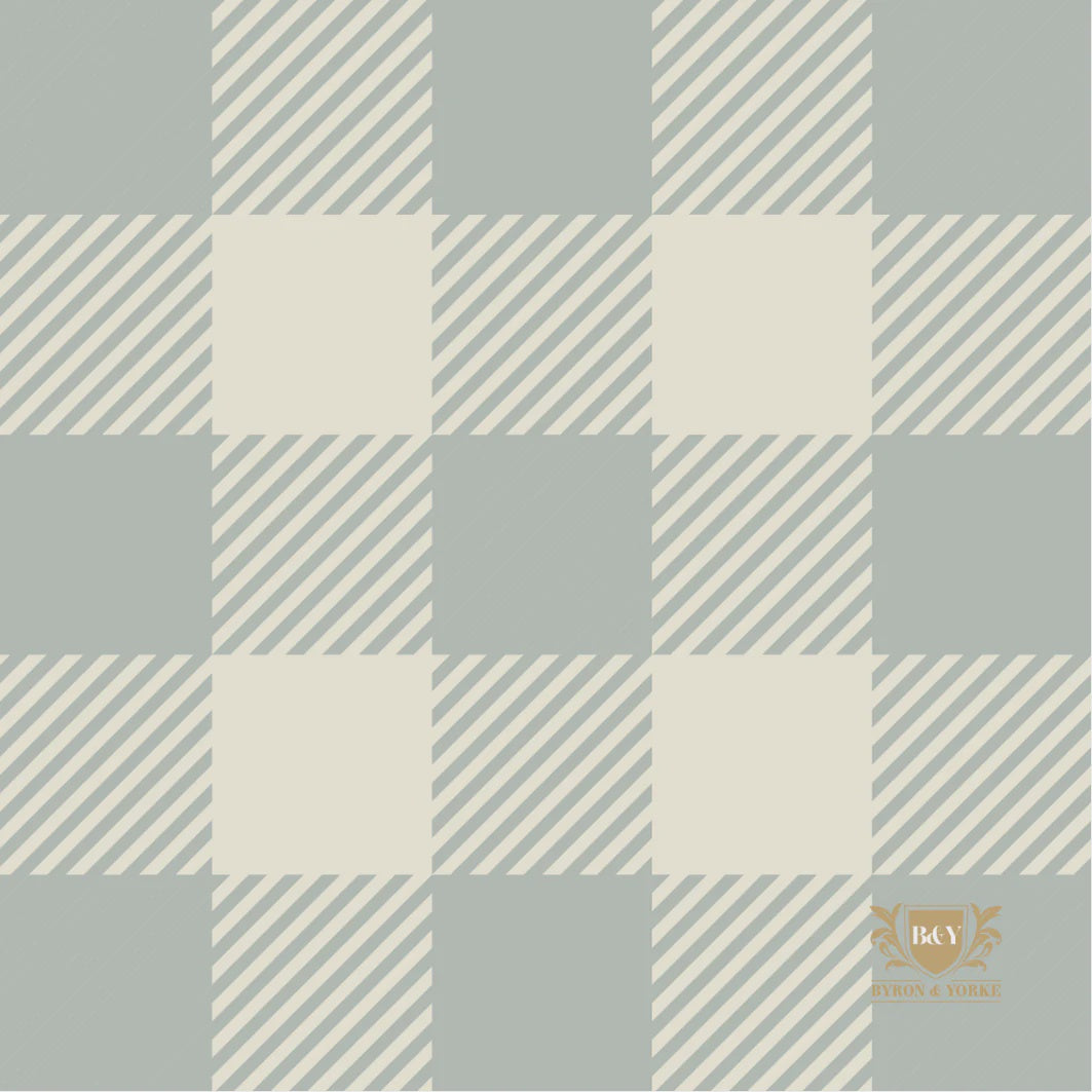 Byron & Yorke Luncheon Blue Gingham