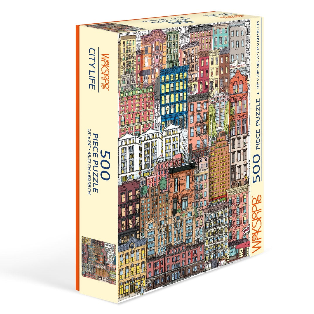 WerkShoppe 500pc Puzzle - City Life