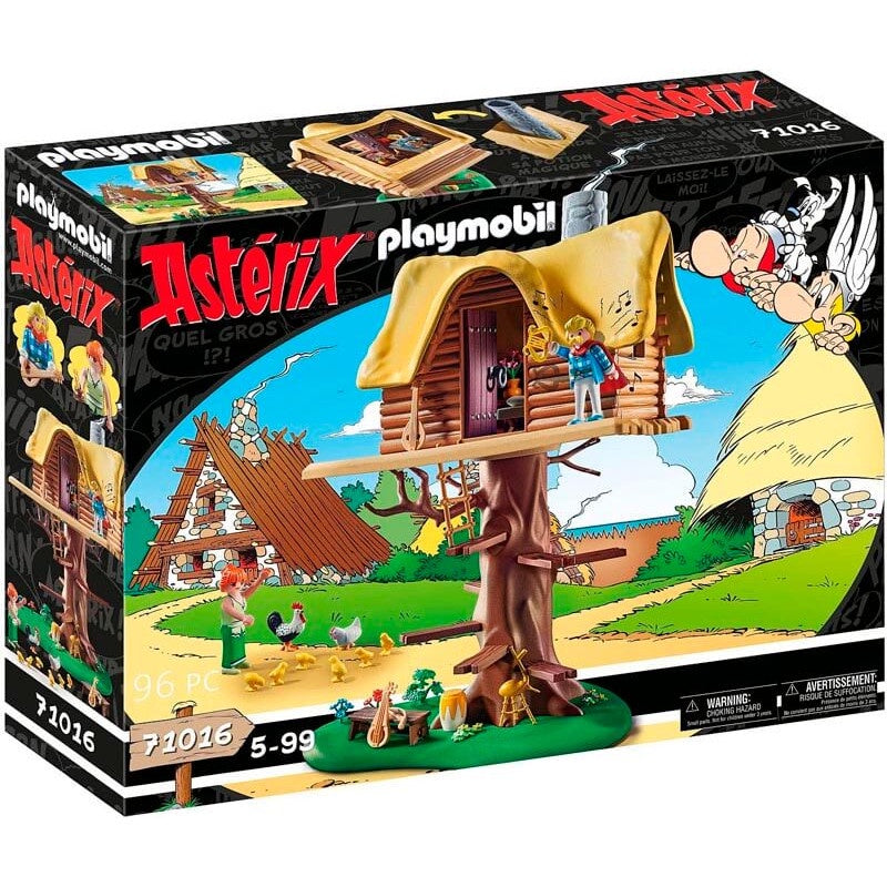 Playmobil Asterix Cacofonix with Tree House