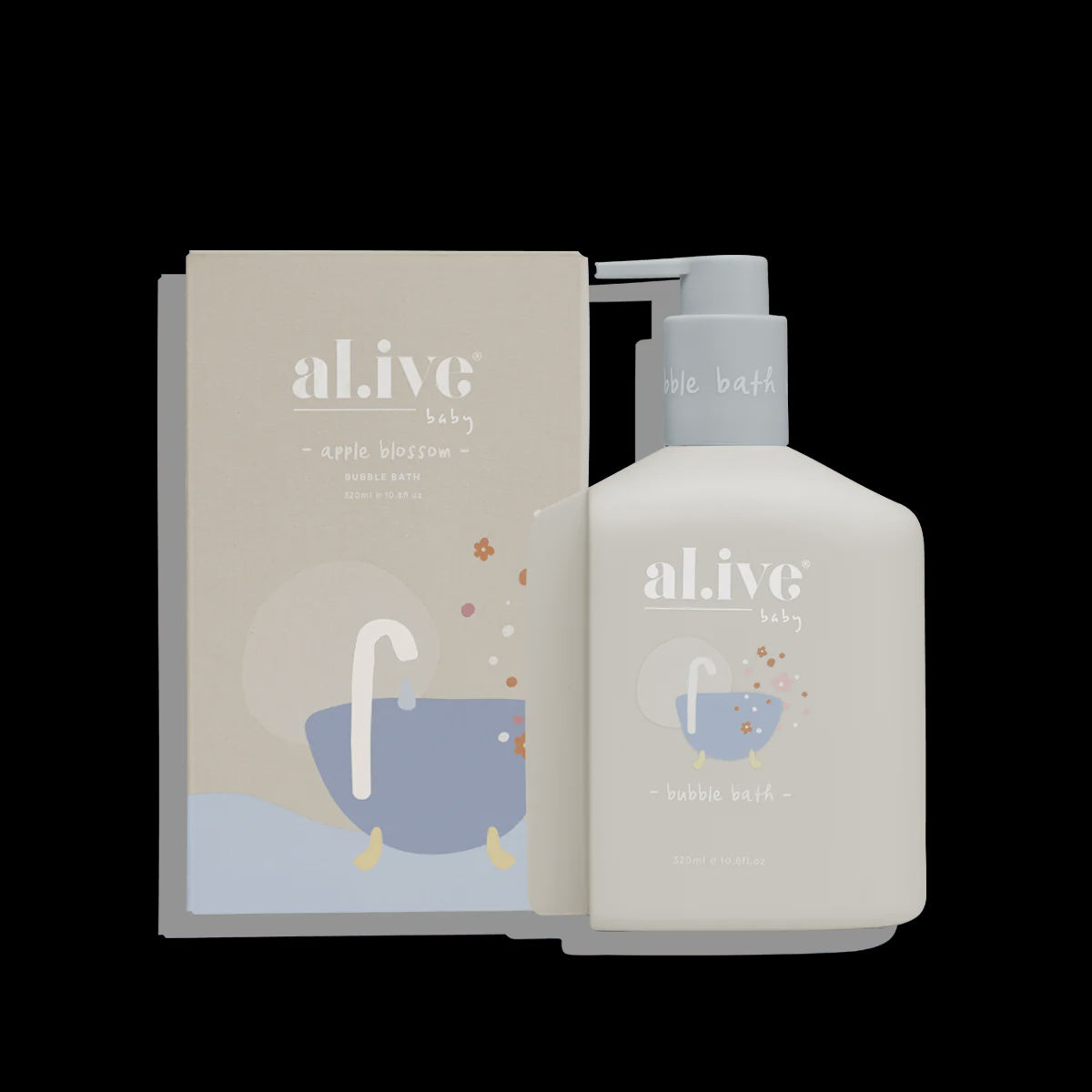 Alive Apple Blossom Baby Bubble Bath - 320ml