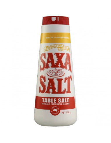 Saxa Table Salt 750g