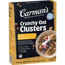 Carmans Clusters Honey Roasted Nut 450g