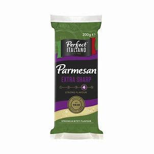 Perfect Italiano Parmesan Extra Sharp Cheese Block 200g