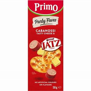 Primo Trio Jatz Cabanossi & Cheese 50g