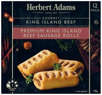 Herbert Adams Gourmet Sausage Roll 420gm