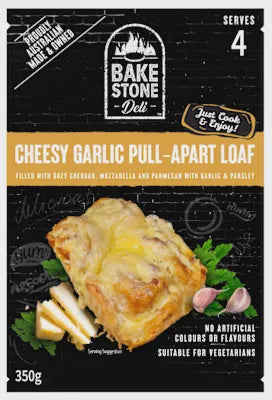 Bake Stone Deli Pull Apart Cheese & Garlic 350g