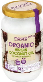 Macro Organic Virgin Coconut Oil 300g