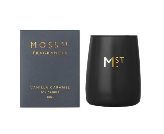 Moss St Candle 80g Vanilla Caramel