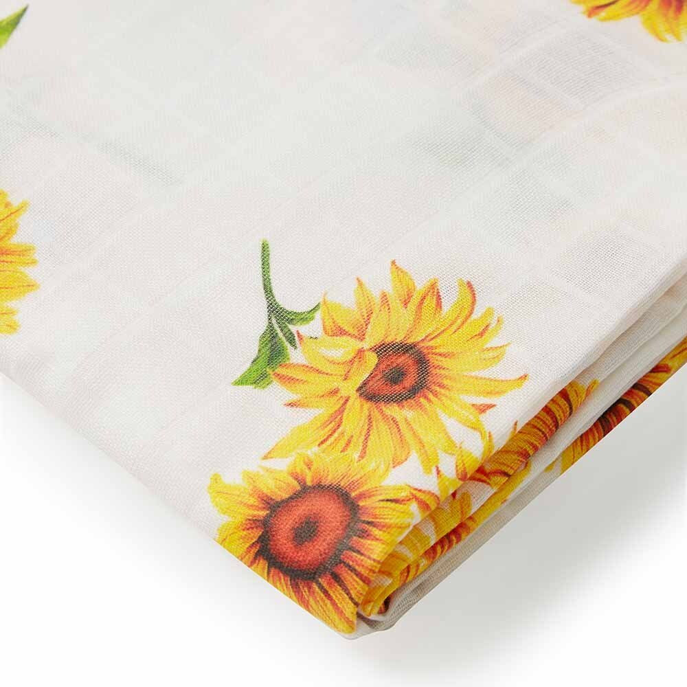 Snuggle Hunny Sunflower Muslin Wrap