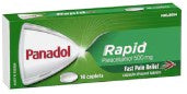 Panadol Rapid 500mg 16pk