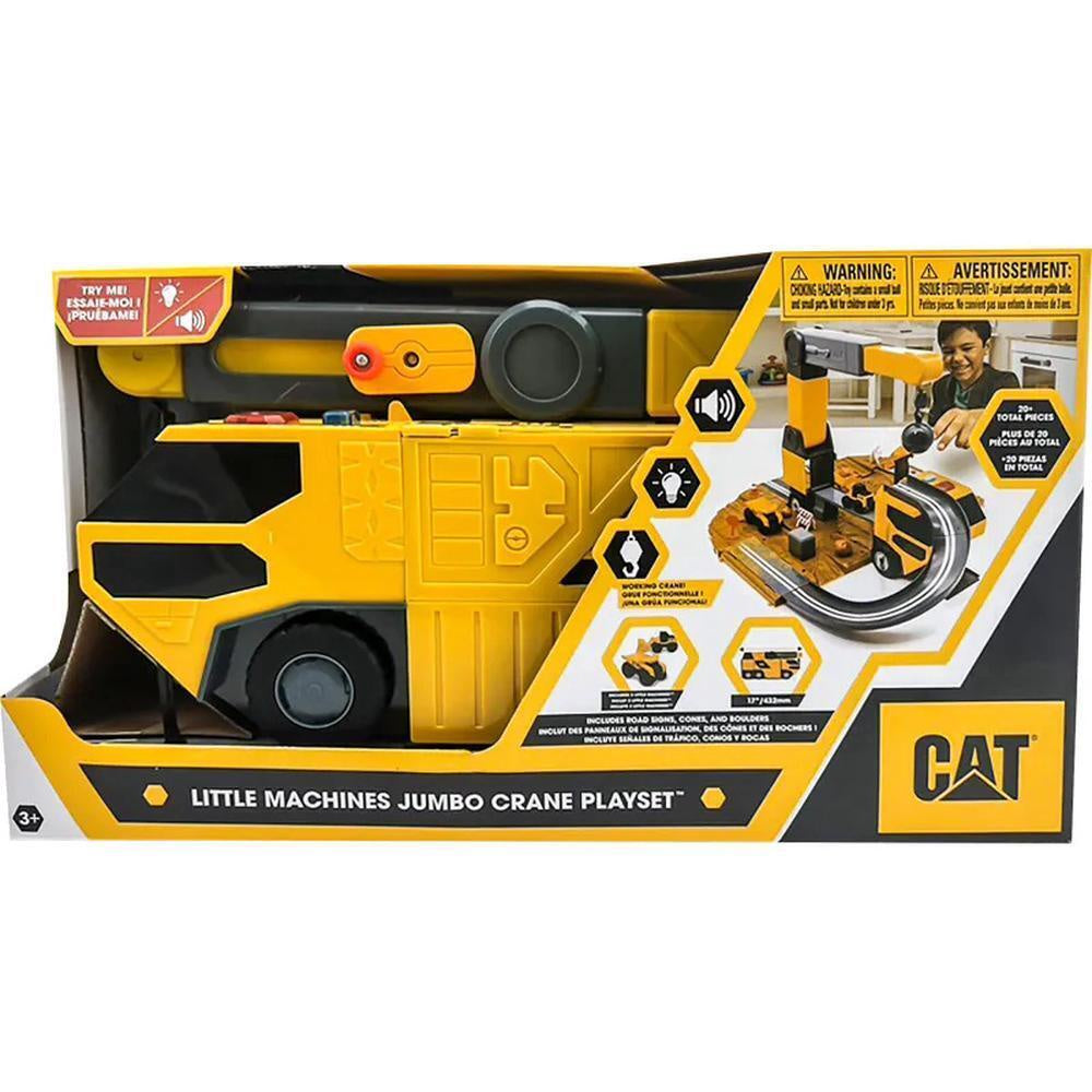 CAT Little Machines Jumbo Crane Playset