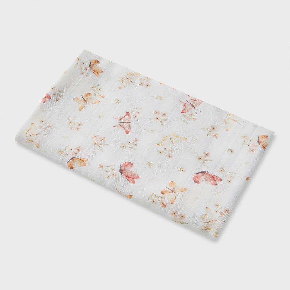 Snuggle Hunny Butterfly Muslin Wrap