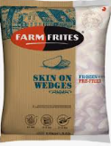 Farm Frite Potato Wedges skin on 2.5kg