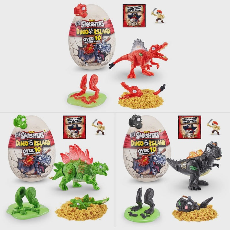 Smashers Dino Island Nano Egg (Assorted)