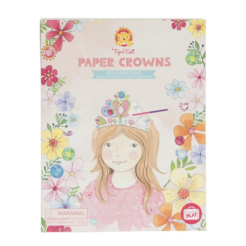 Tiger Tribe Paper Crowns - Princess Gems