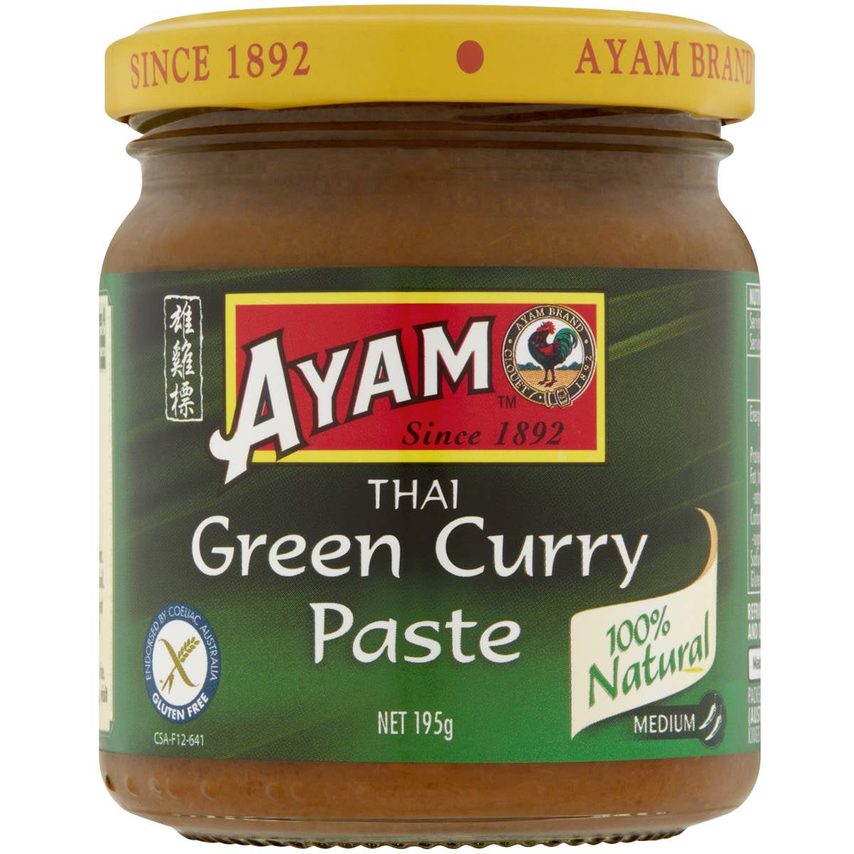 Ayam Thai Green Curry Paste 195g