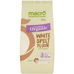 Macro Organic White Spelt Flour 750g