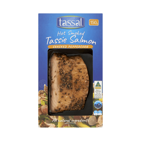 Tassal Smoked Pepper Salmon 150g