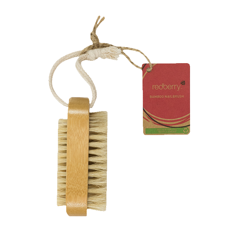 Redberry Bamboo Nail Brush 1pk