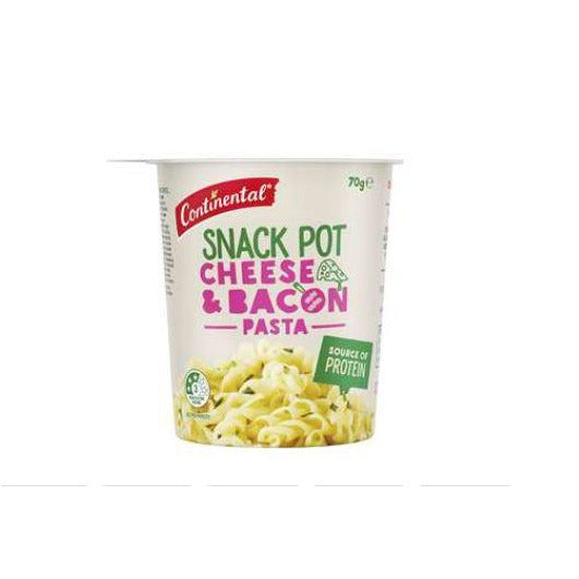 Continental Snack Pot Cheese & Bacon Pasta 70g