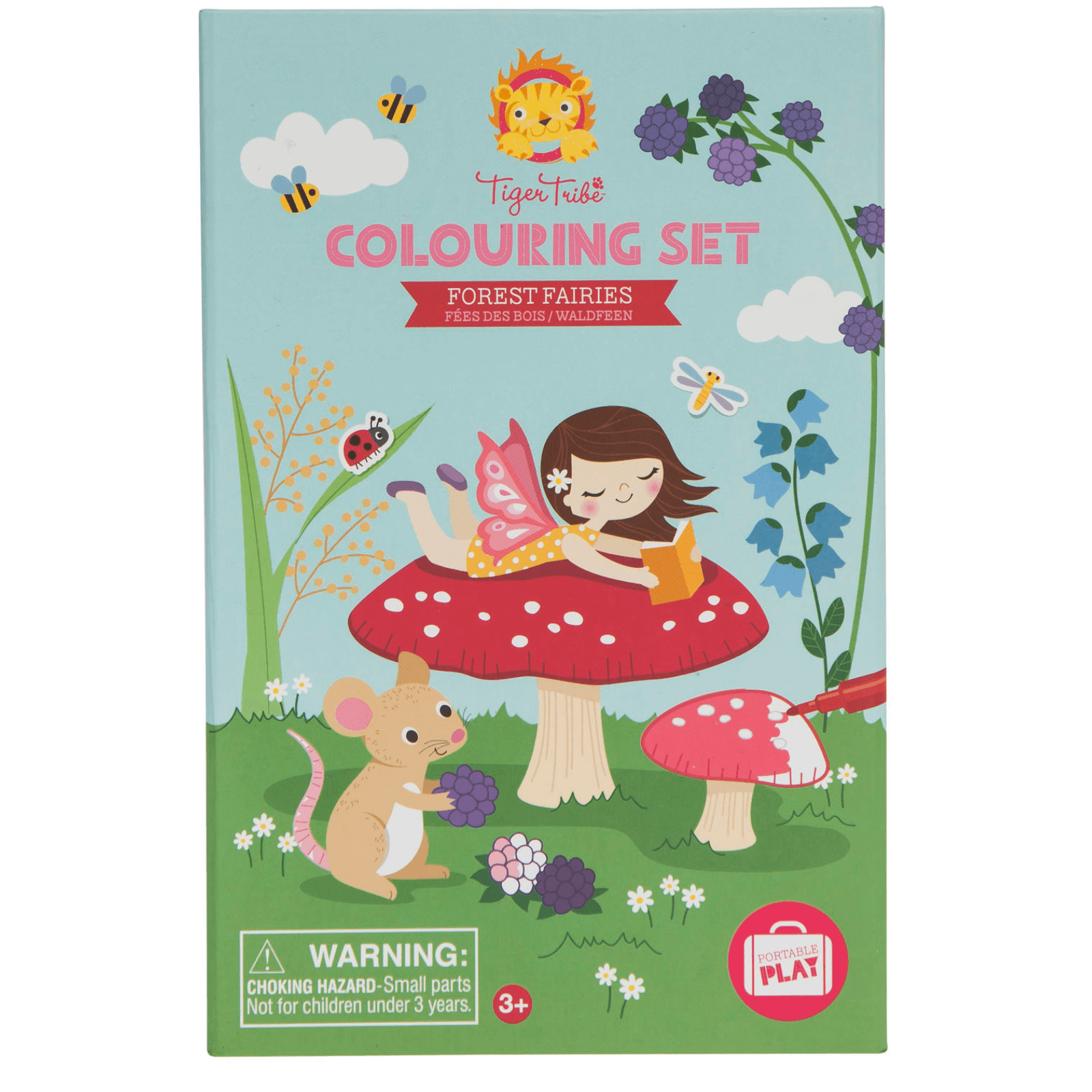 Tiger Tribe Colouring Set - Forest Fairies