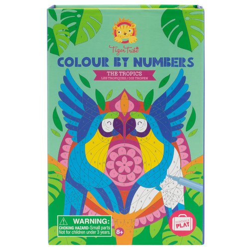 Tiger Tribe Colour by Numbers - The Tropics