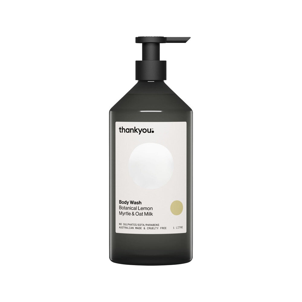 Thankyou Body Wash Botanical Lemon Myrtle & Oat Milk 1L