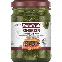 Masterfoods Gherkin Relish 250g *