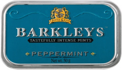 Barkleys Mints Peppermint Tin 50g